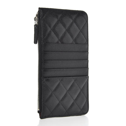 Chanel Caviar Quilted Classic iPhone Pouch Black 3 of 8