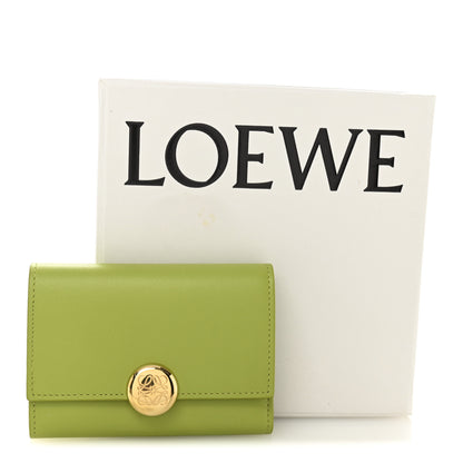 Loewe Nappa Calfskin Small Vertical Wallet Green 8 of 8