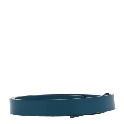 Christian Dior Calfskin Saddle Belt 70 Blue 2 of 5