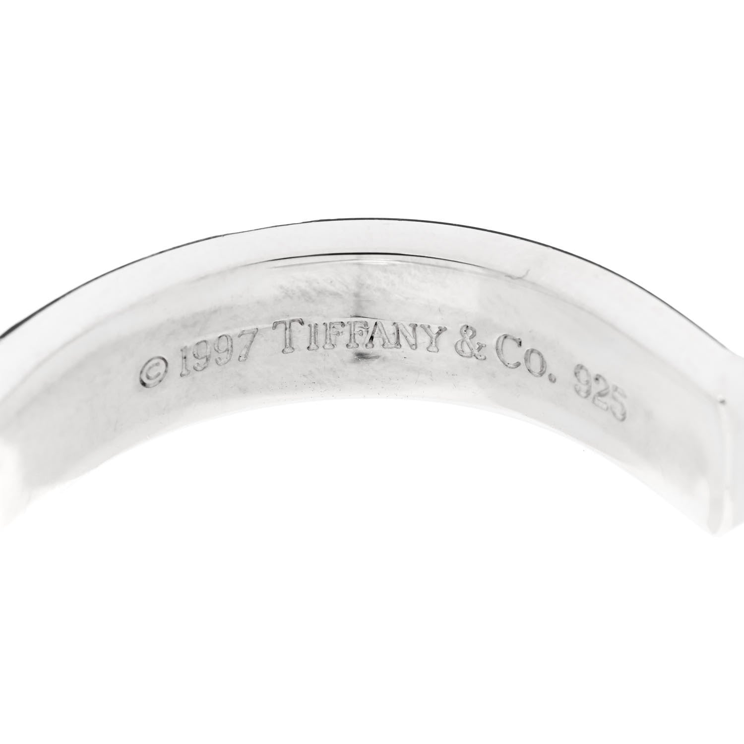 Tiffany Sterling Silver 1837 Cuff Bracelet 3 of 3