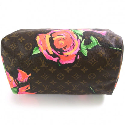 Louis Vuitton Monogram Roses Speedy 30 4 of 9