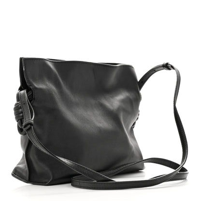 Loewe Calfskin Mini Flamenco Knot Clutch Black 3 of 14