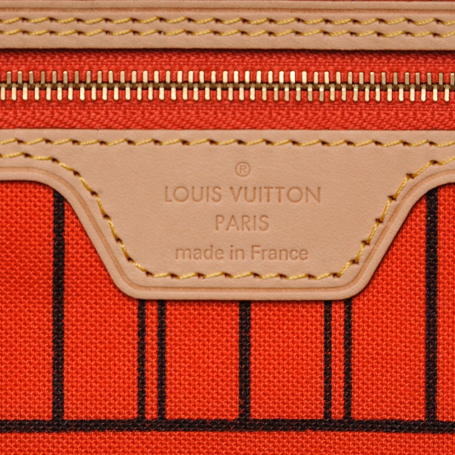 Louis Vuitton Monogram Neo Neverfull MM Abricot 5 of 6