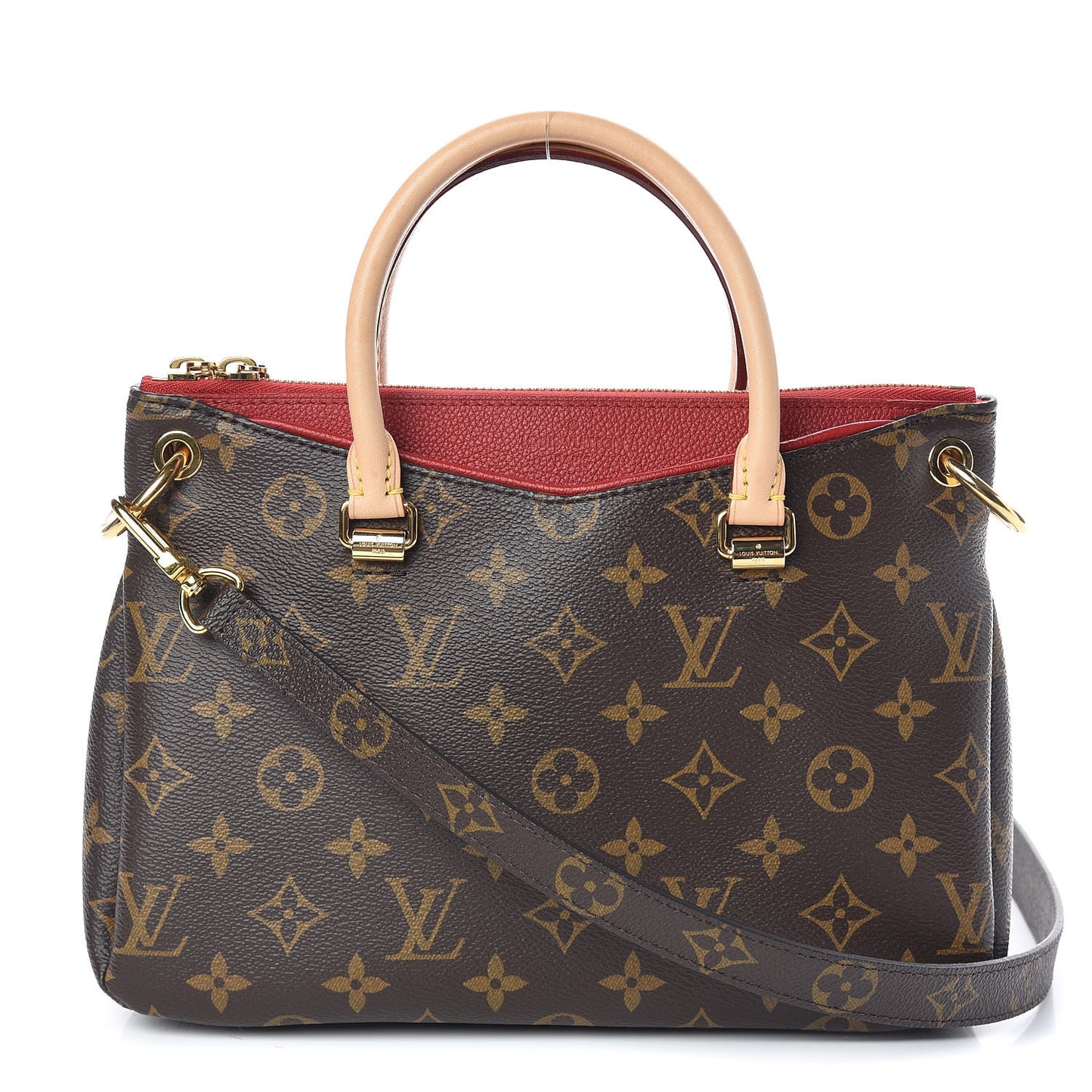 Monogram Pallas BB Cherry
