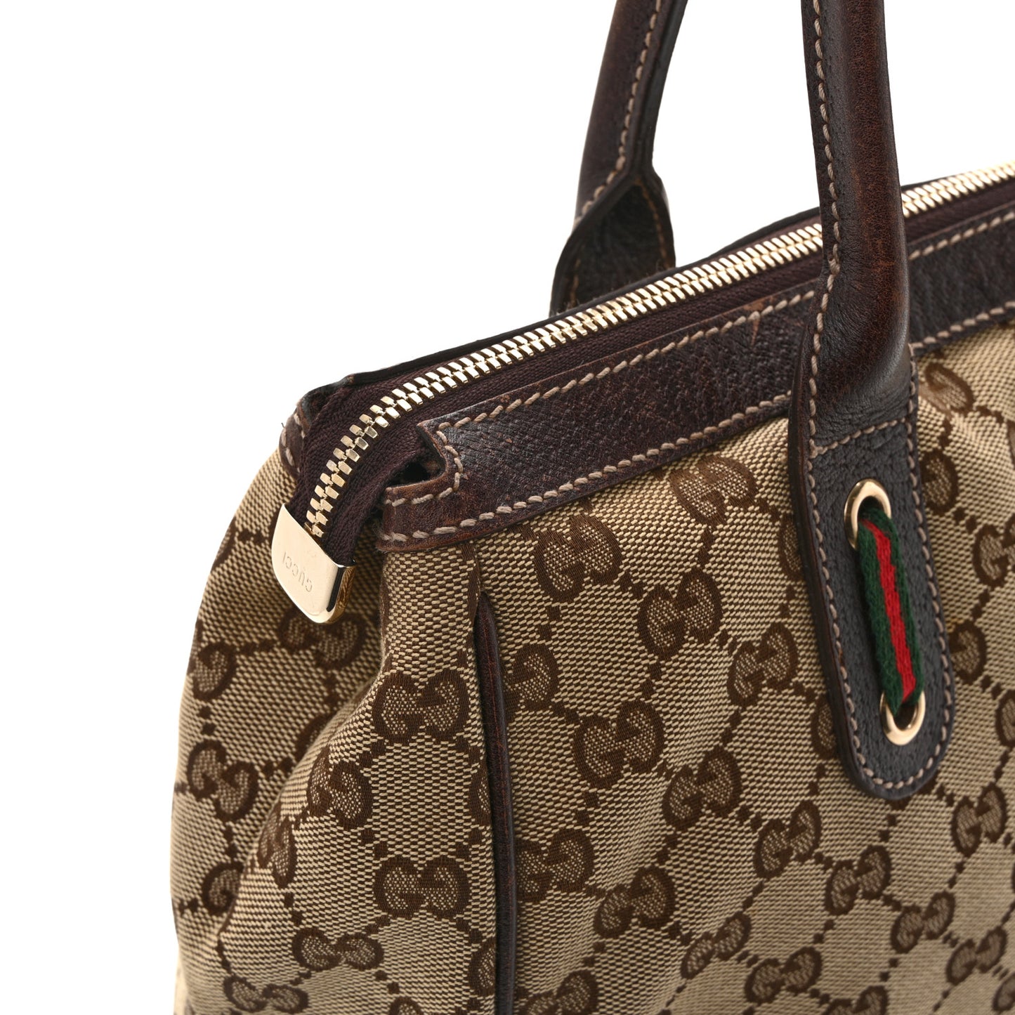 Monogram Medium Princy Tote Dark Brown