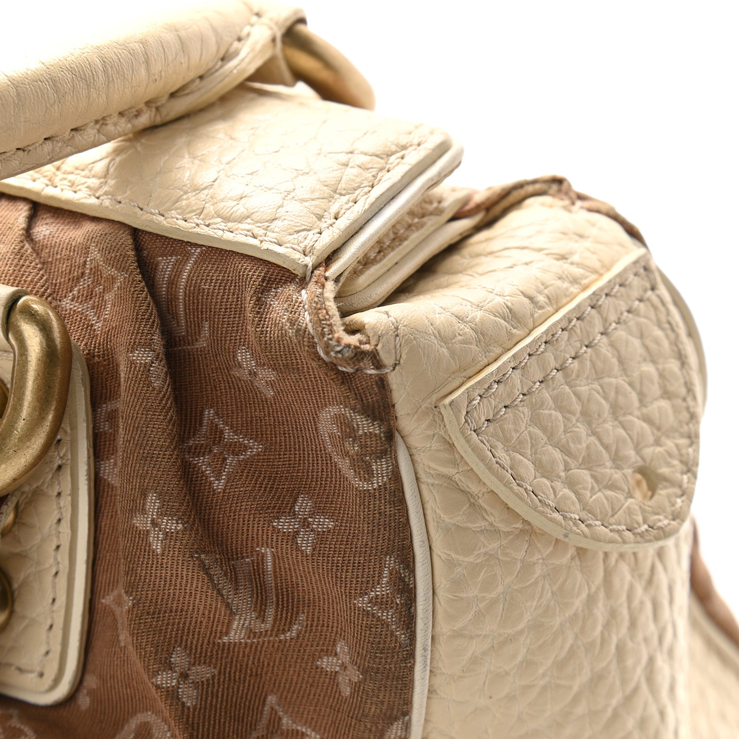 Louis Vuitton Mini Lin Trapeze PM Camel 9 of 10