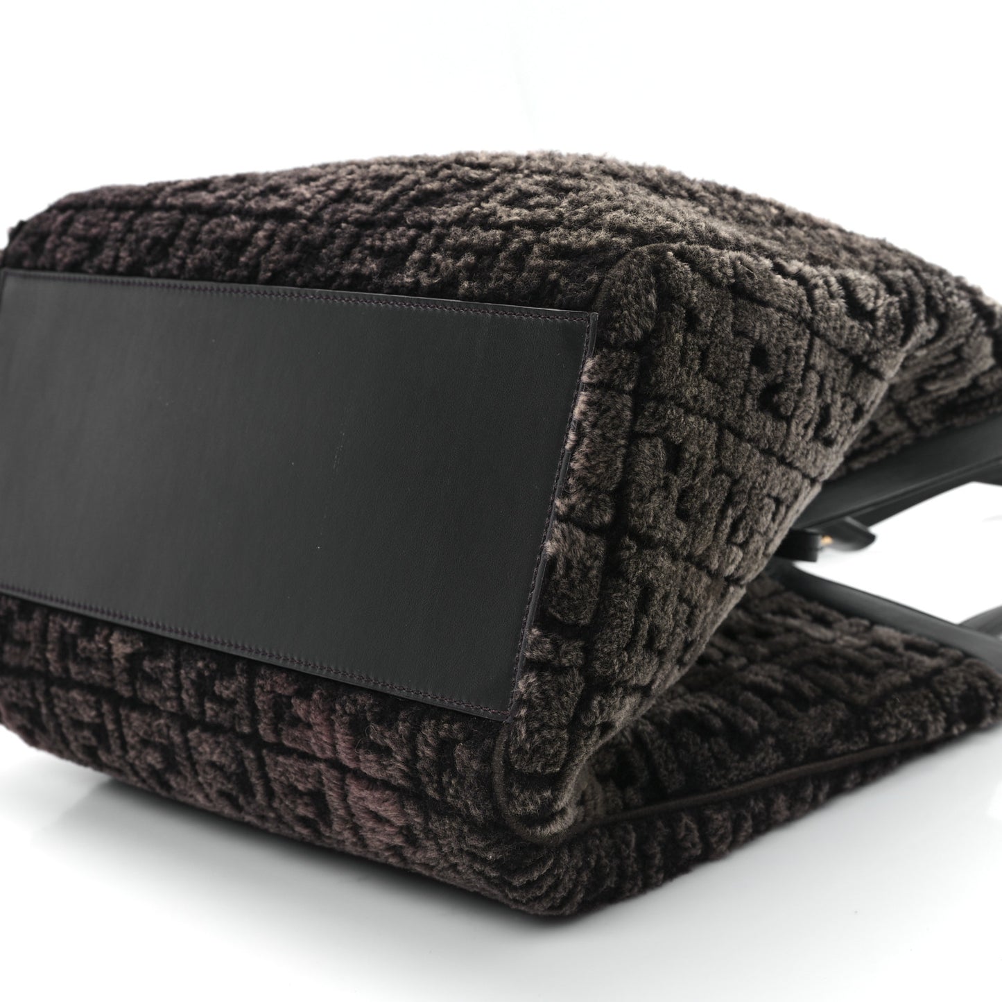 Sheepskin FF 1974 Large Fendi Origami Brown