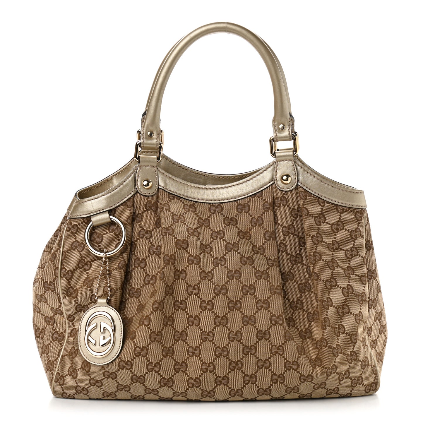 Monogram Medium Sukey Tote Champagne