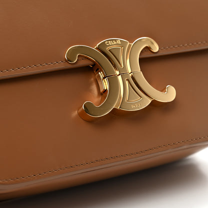 Celine Shiny Calfskin Teen Triomphe Bronze 10 of 10