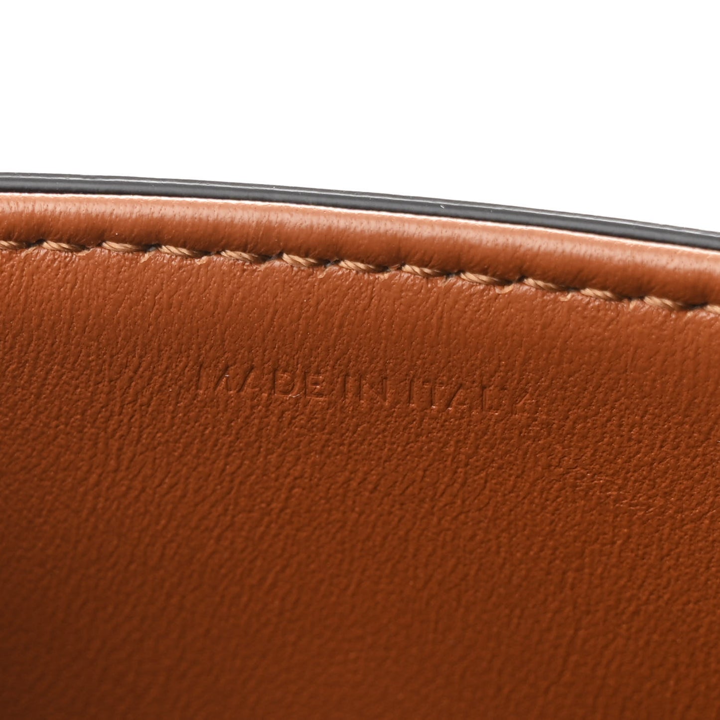 Calfskin Triomphe Canvas Teen Triomphe White