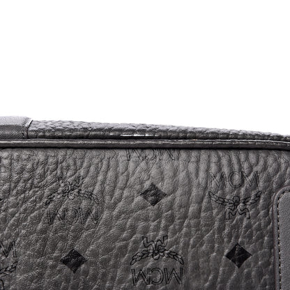 MCM Visetos Medium Liz Reversible Shopper Tote Phantom Grey 13 of 19