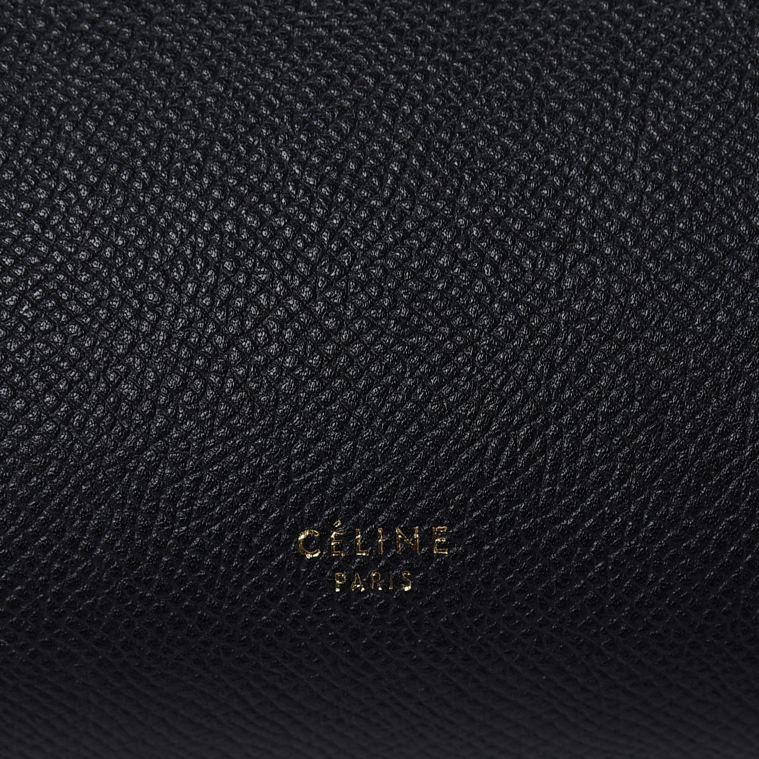 Celine Grained Calfskin Mini Belt Bag Black 7 of 9