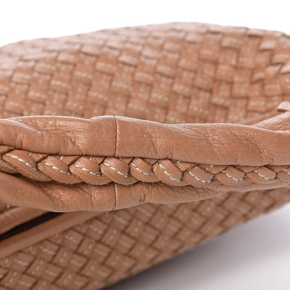 Bottega Veneta Nappa Stitched Intrecciato Medium Veneta Hobo 14 of 17