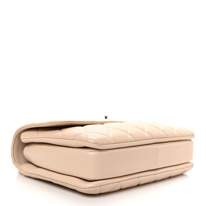 Chanel Lambskin Quilted Medium Trendy CC Flap Dual Handle Bag Beige 4 of 9