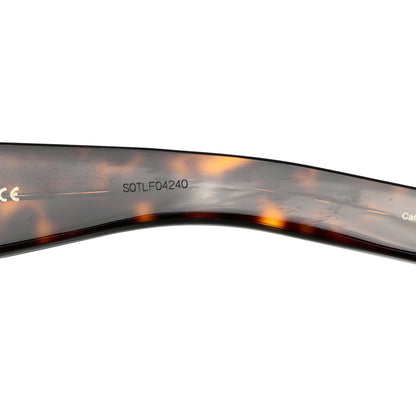 Gucci Oval Sunglasses GG0233S Tortoiseshell Gold 9 of 10