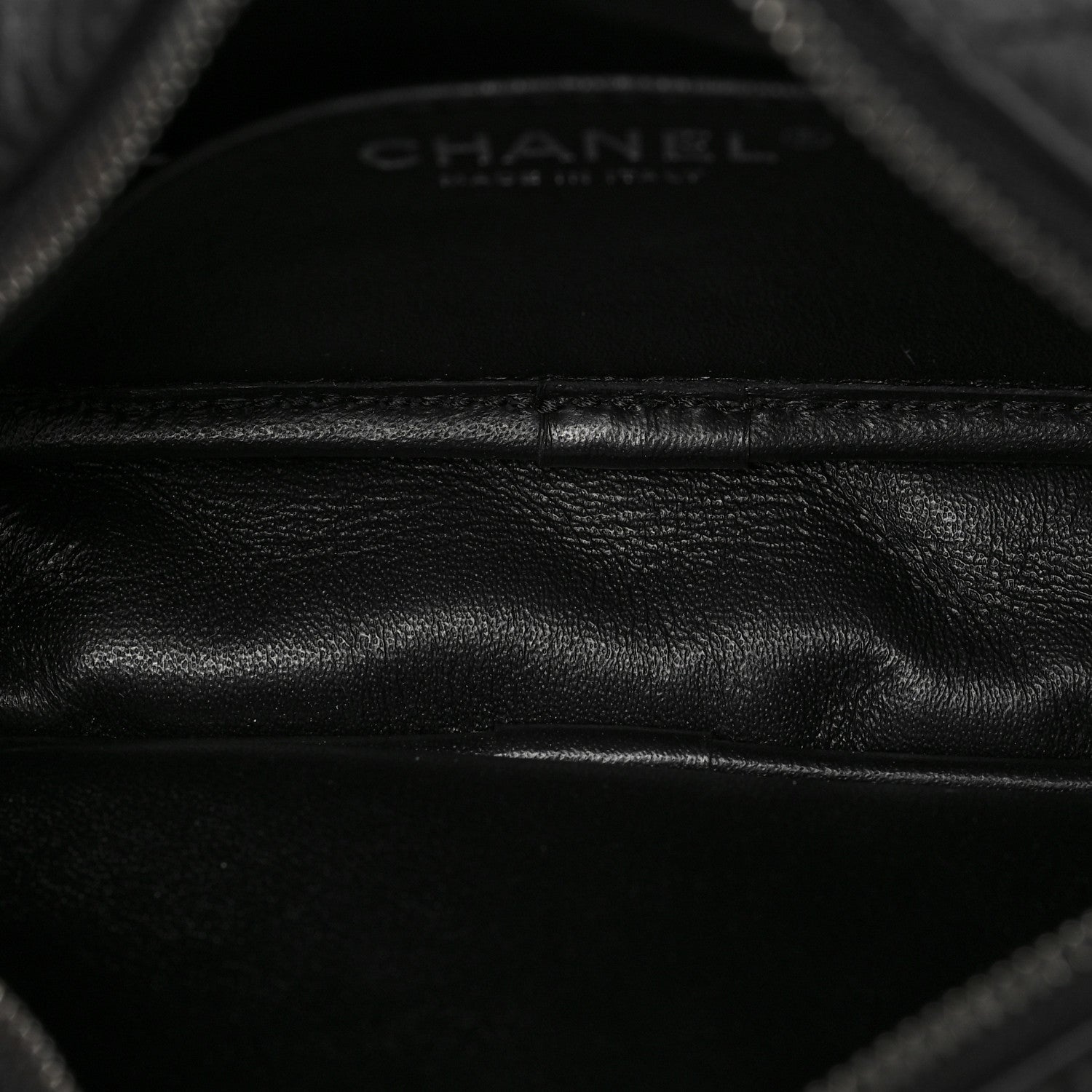 Chanel Aged Calfskin Quilted Mini Reissue Camera Case Black 5 of 9