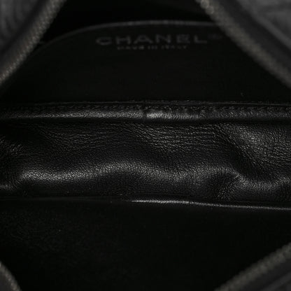 Chanel Aged Calfskin Quilted Mini Reissue Camera Case Black 5 of 9