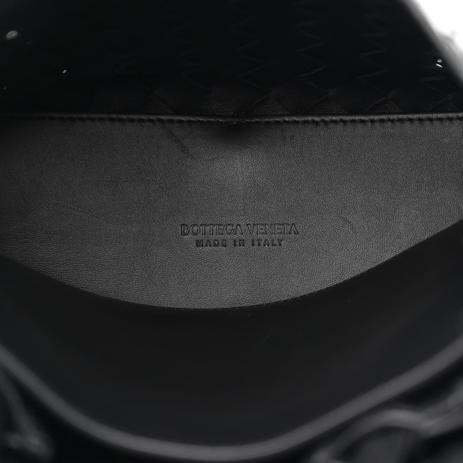 Bottega Veneta Nappa Intrecciato Small Andiamo Shoulder Bag Black 5 of 9
