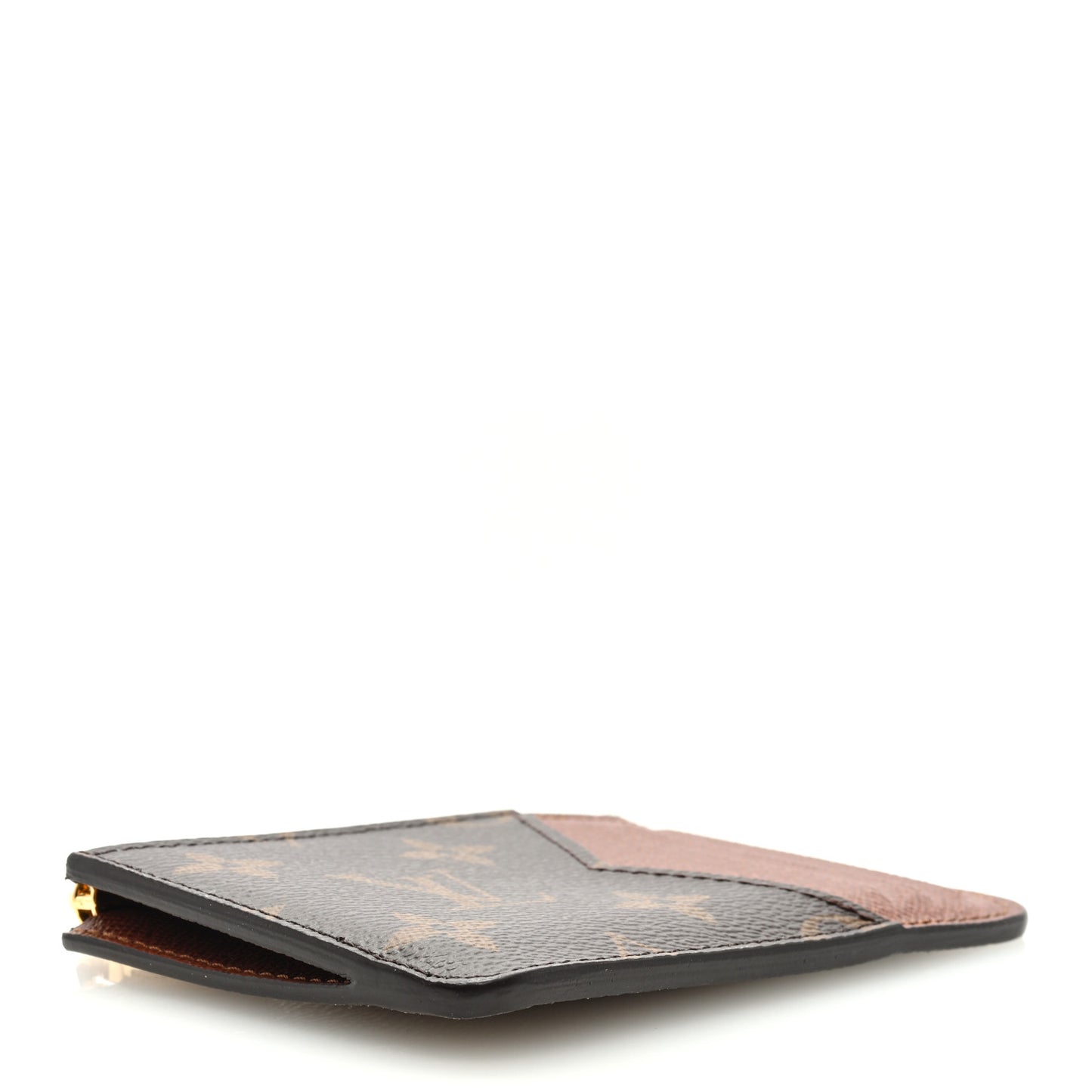 Monogram Zipped Romy Card Holder