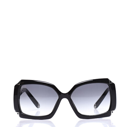 Louis Vuitton Acetate Hortensia Sunglasses Z0365W Black Glitter 2 of 8