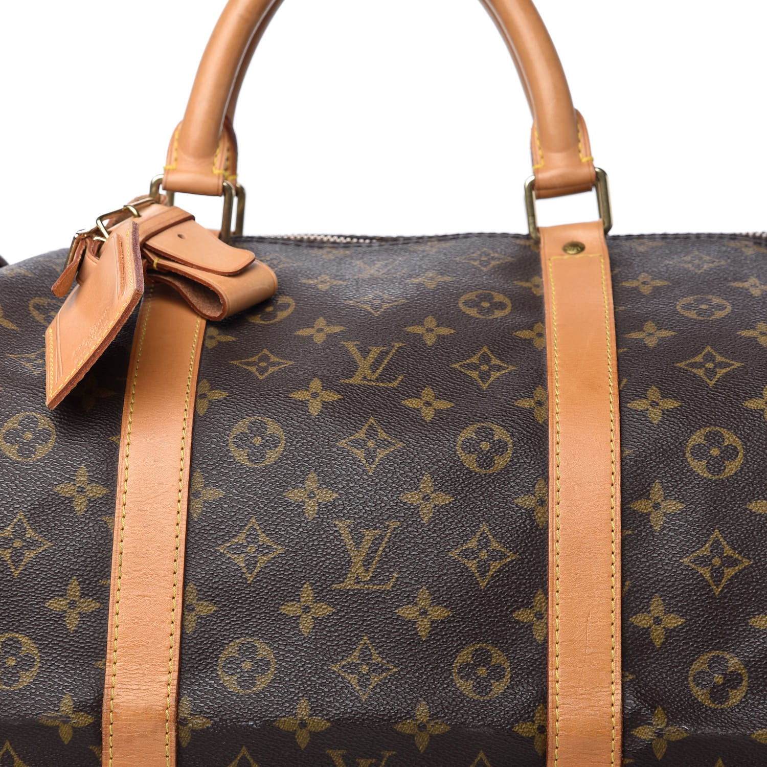 Louis Vuitton Monogram Keepall Bandouliere 60 9 of 9