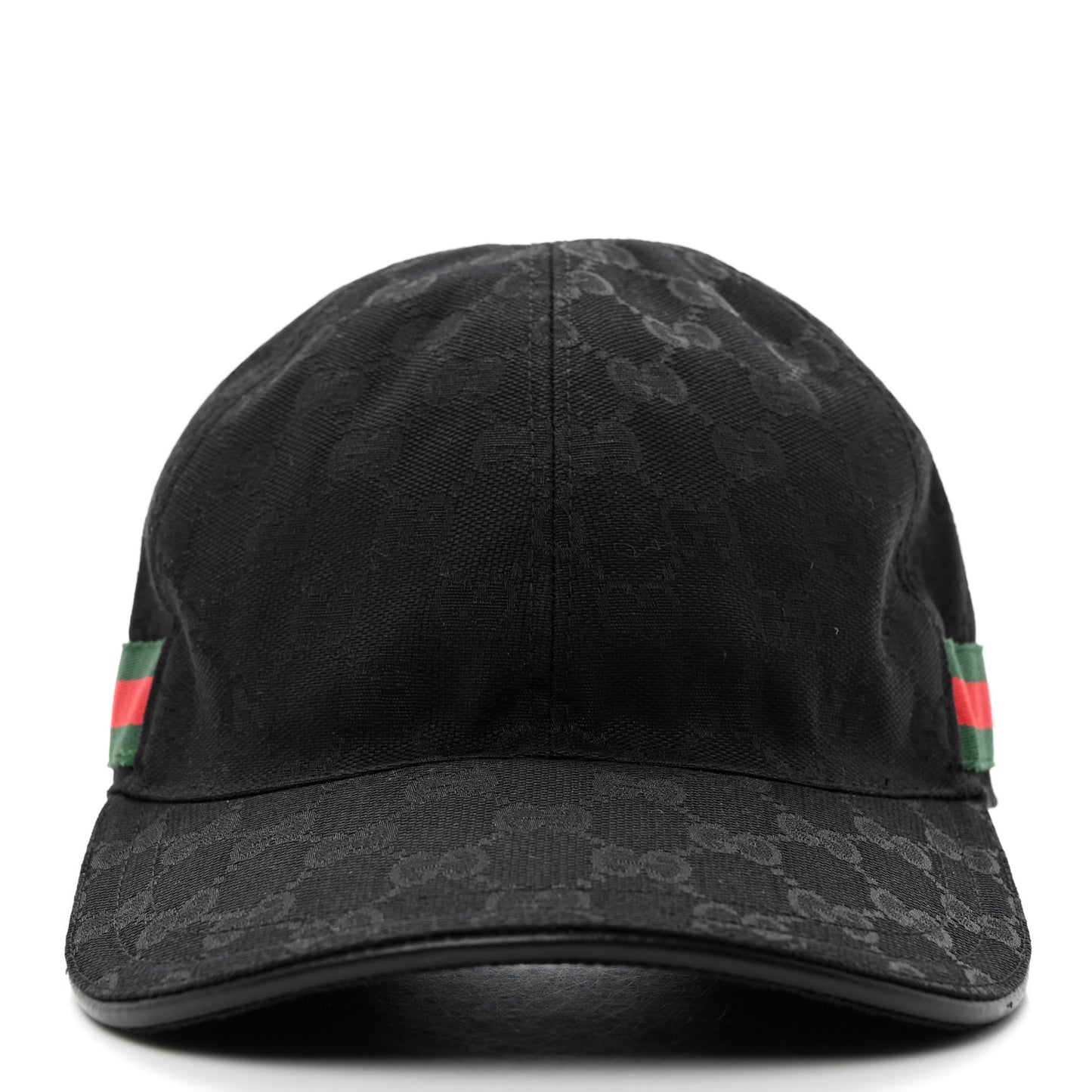 Monogram Web Baseball Hat XL Black