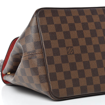 Louis Vuitton Damier Ebene Bergamo MM 6 of 9