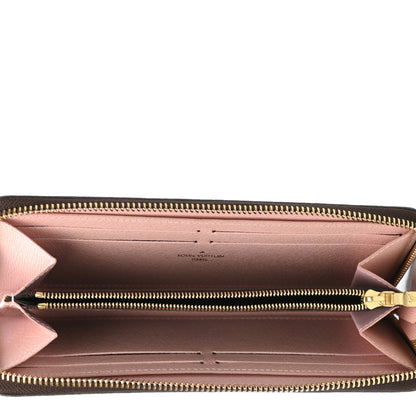 Louis Vuitton Monogram Clemence Wallet Rose Ballerine 5 of 8