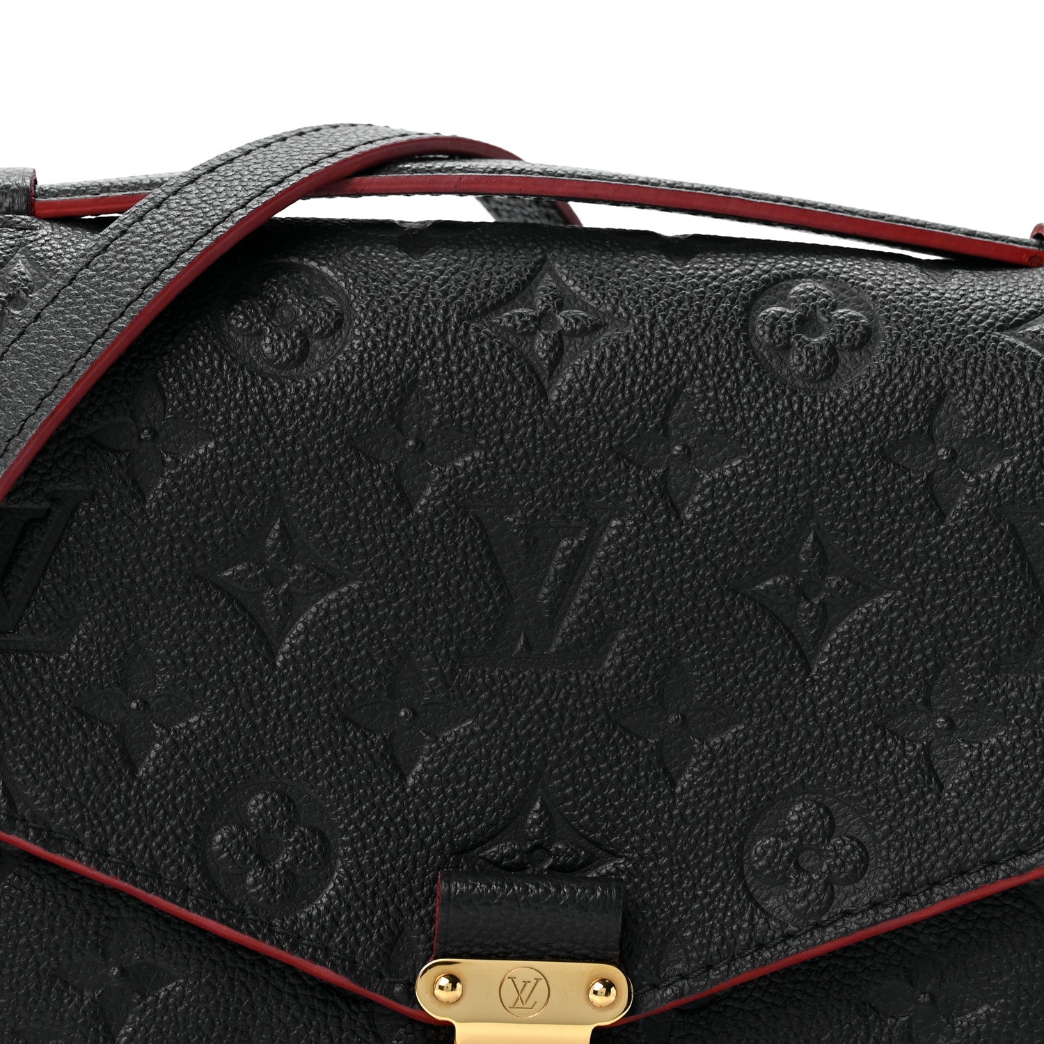 Louis Vuitton Empreinte Pochette Metis Marine Rouge 9 of 14