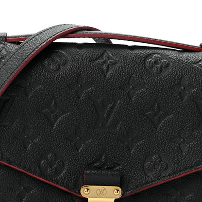 Louis Vuitton Empreinte Pochette Metis Marine Rouge 9 of 14