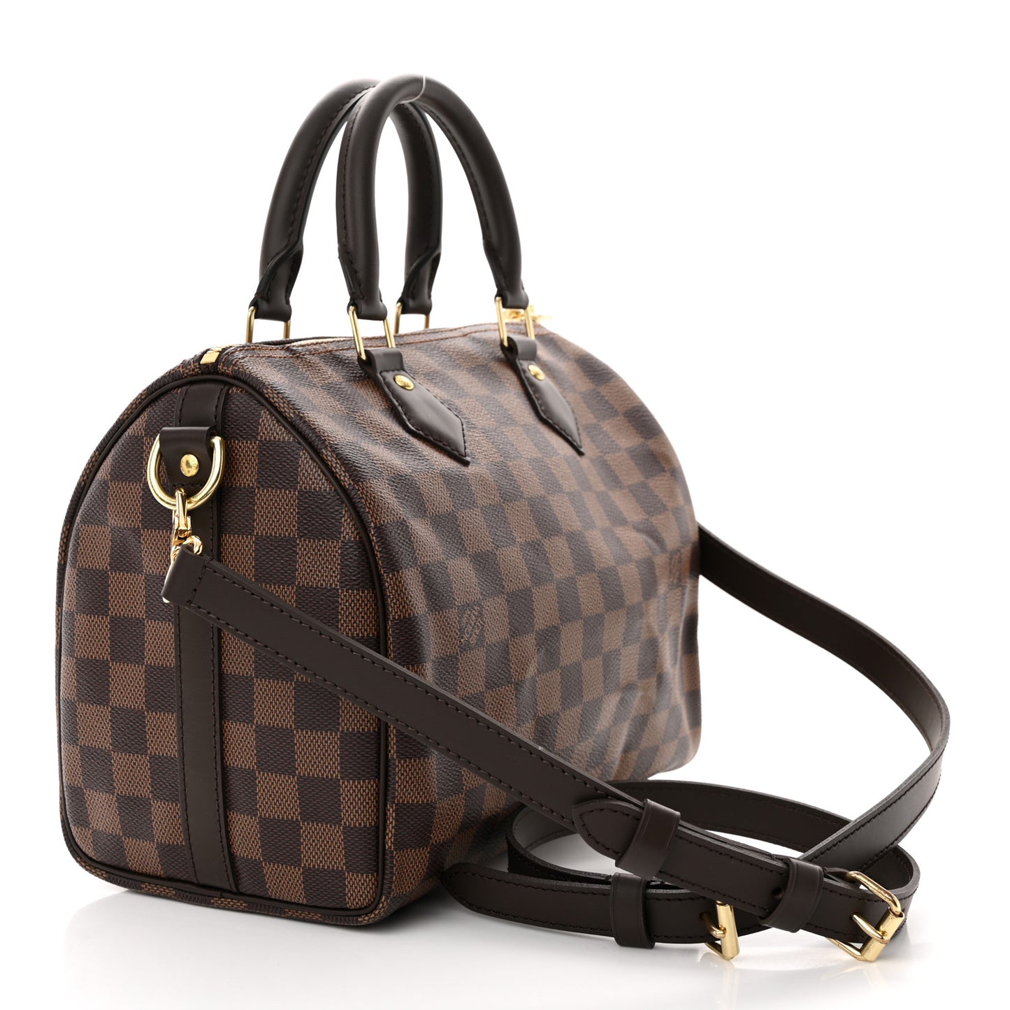 Damier Ebene Speedy Bandouliere 25