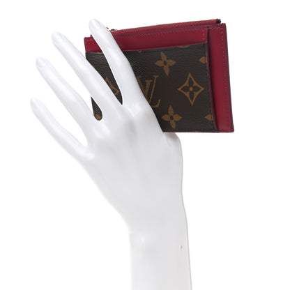 Louis Vuitton Monogram Zipped Card Holder Fuchsia 2 of 7