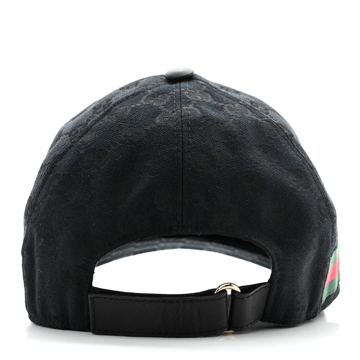 Gucci Monogram Web Baseball Hat M Black 8 of 16
