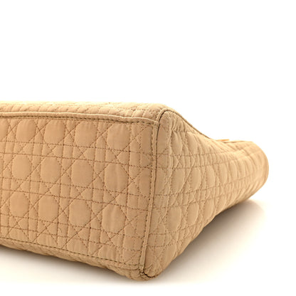 Christian Dior Nylon Cannage Large Lady Dior Tan 10 of 10