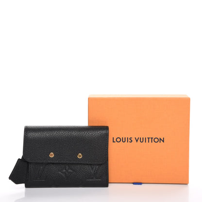 Louis Vuitton Empreinte Pont-Neuf Compact Wallet Black 8 of 8