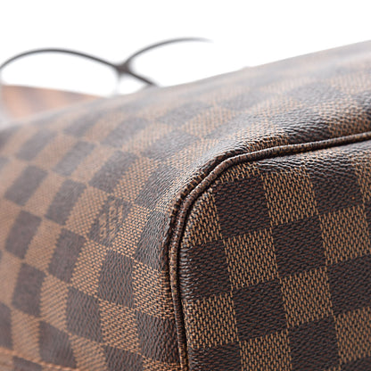 Louis Vuitton Damier Ebene Neo Neverfull MM Rose Ballerine 14 of 18