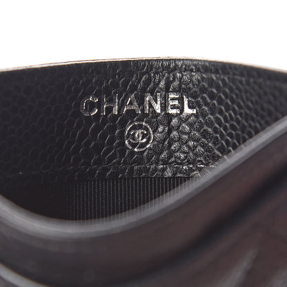 Chanel Caviar Quilted Card Holder Black 6 of 9