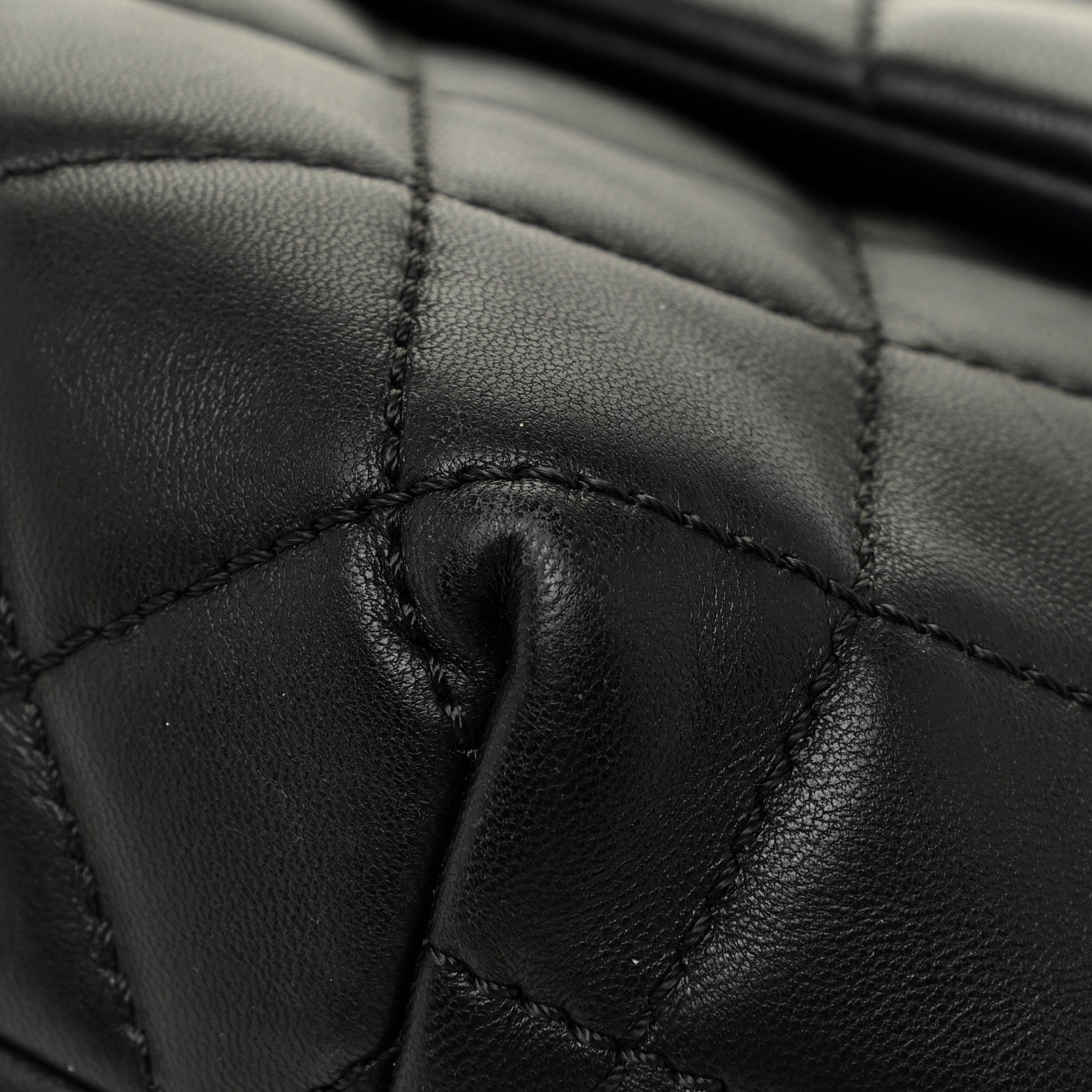 Chanel Lambskin Quilted Large Daily Supple Flap Black 12 of 20
