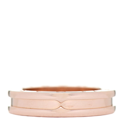Bulgari 18K Rose Gold B.Zero1 One-Band Ring 51 5.75 1 of 6