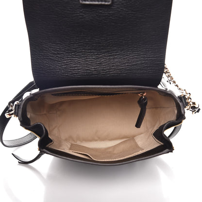 Chloe Suede Calfskin Small Faye Backpack Black 5 of 8