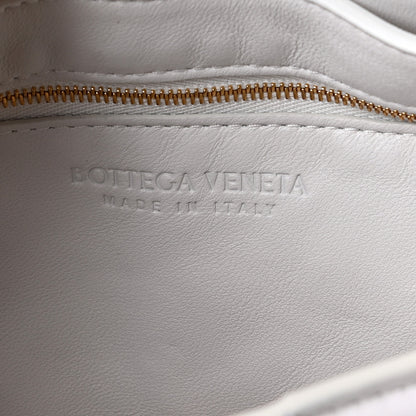 Bottega Veneta Nappa Maxi Intreccio Padded Cassette Crossbody Bag Chalk 6 of 9