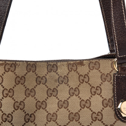 Gucci Monogram Medium Charmy Shoulder Bag Brown 12 of 16