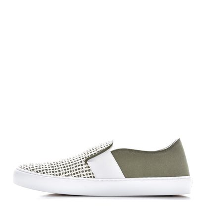 Chanel Fabric Mesh Sneakers 40 Khaki Beige 1 of 10
