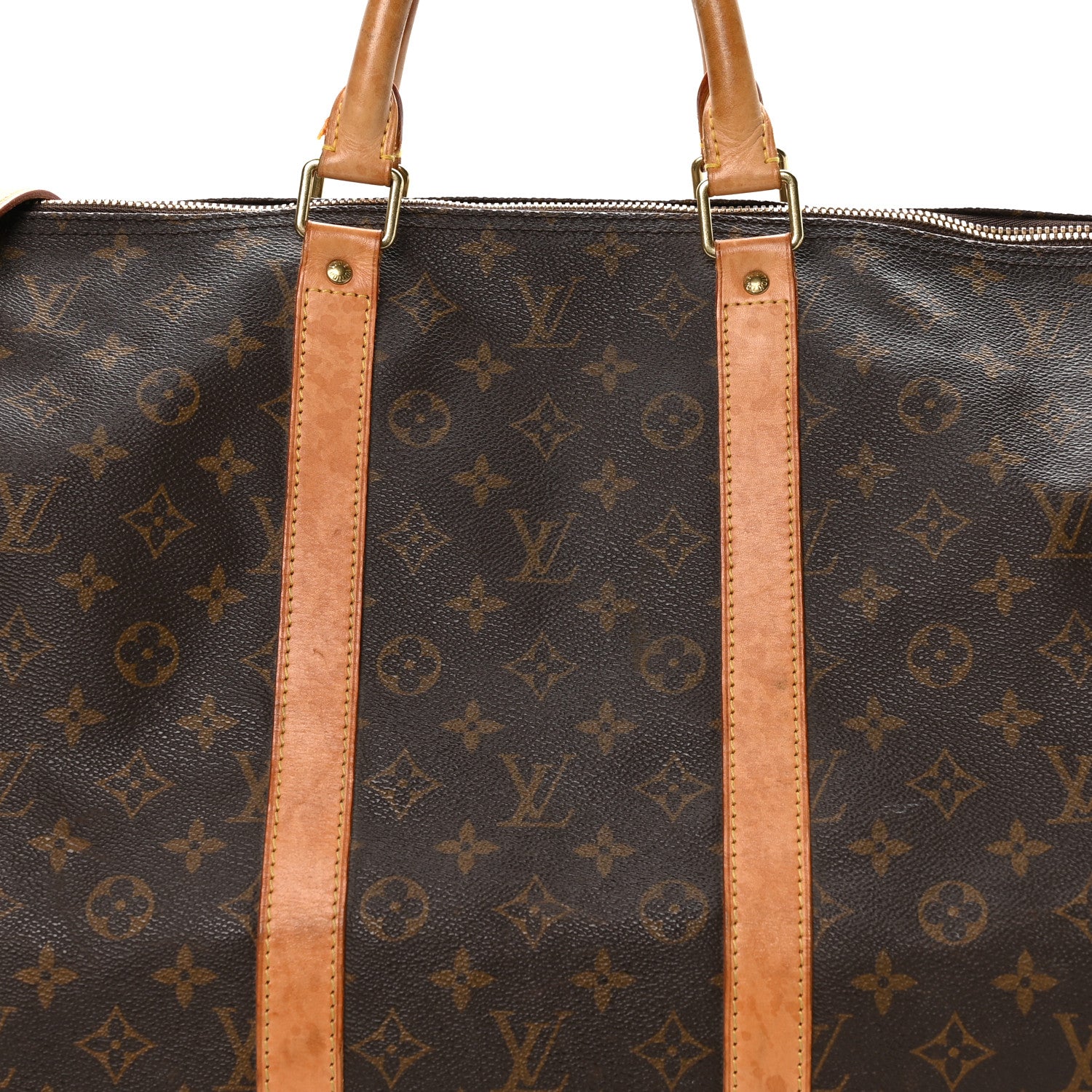 Louis Vuitton Monogram Keepall Bandouliere 55 7 of 9