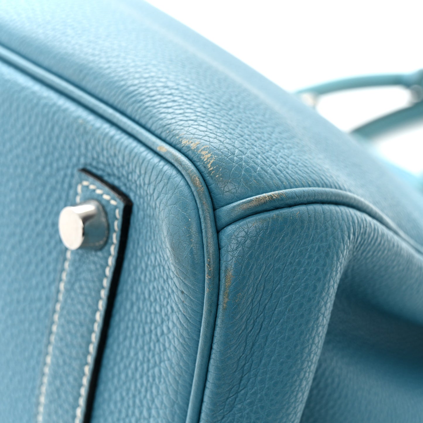 Taurillon Clemence BIRKIN 35 Blue Jean