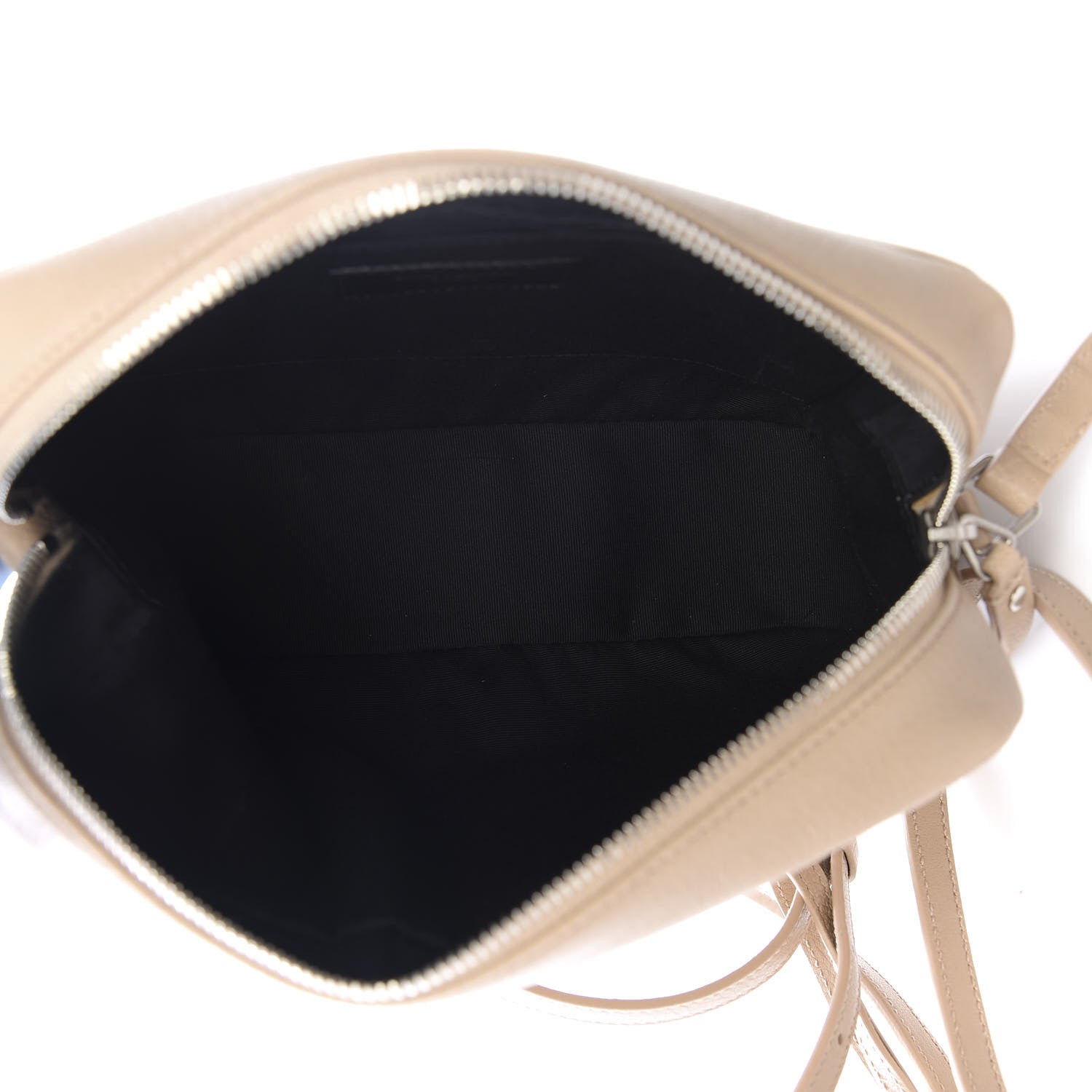 Saint Laurent Lambskin Monogram Small Lou Camera Bag Dark Beige 4 of 8