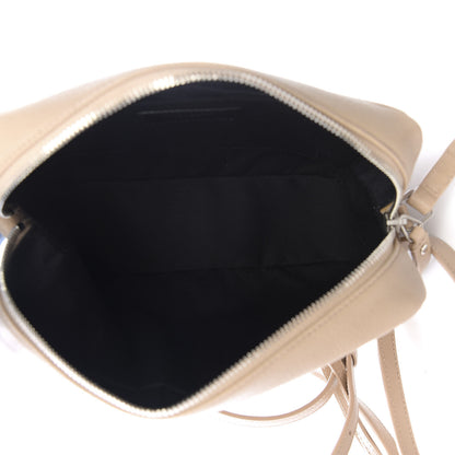 Saint Laurent Lambskin Monogram Small Lou Camera Bag Dark Beige 4 of 8