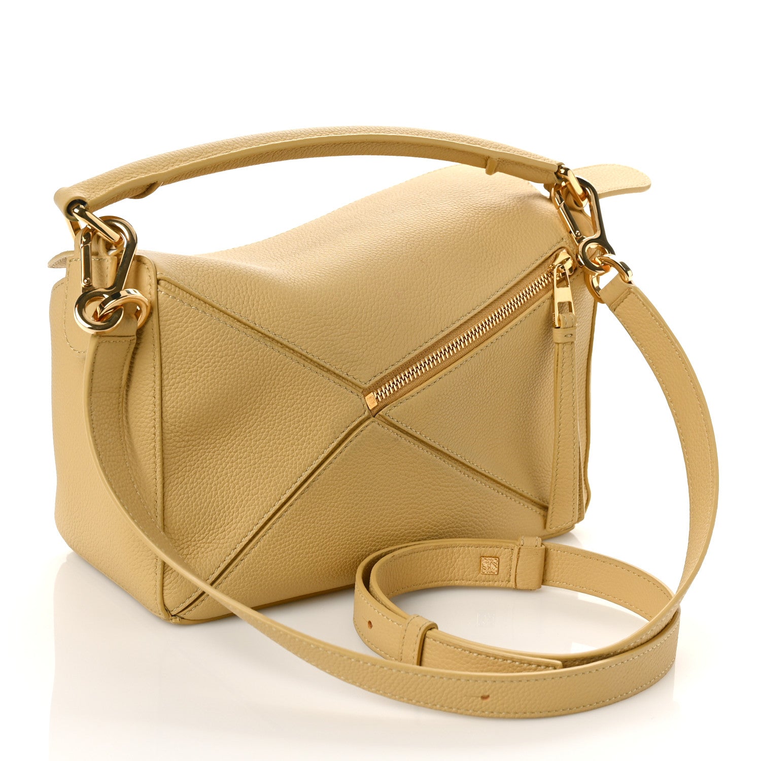 Loewe Calfskin Small Puzzle Bag Dark Butter 3 of 8