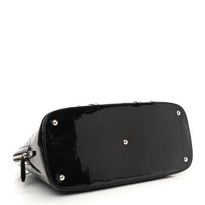 Gucci Patent Microguccissima Large Nice Top Handle Dome Bag Black 4 of 15