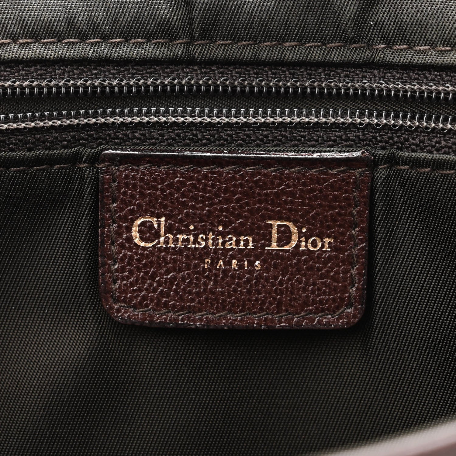 Christian Dior Goatskin Malice Shoulder Bag Dark Brown 6 of 10